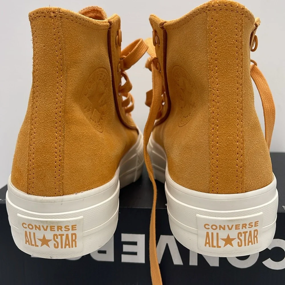 Converse WMNS CTAS LIFT HI TIGER MOTH/TAWNY OWL/EGRET A05419C Platforms Sneakers
